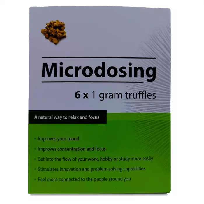 Microdosing Truffels 6 x 1 gram