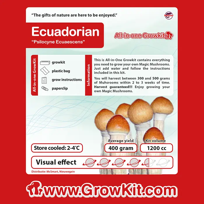 Ecuadoriaanse Paddenstoelen Growkit